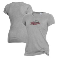 Women's Alternative Apparel Gray Rider Broncs Keepsake T-Shirt