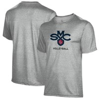 Men's Gray Saint Mary's Gaels Volleyball Name Drop T-Shirt