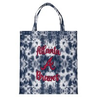 FOCO Atlanta Braves Script Wordmark Tote Bag