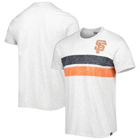 Men's '47 Heathered Gray San Francisco Giants Team Logo T-Shirt