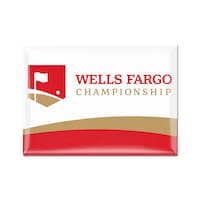 WinCraft Wells Fargo Championship 2.5'' x 3.5'' Metal Fridge Magnet