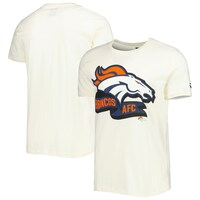 Men's New Era Cream Denver Broncos Sideline Chrome T-Shirt