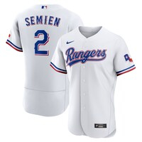 Men's Nike Marcus Semien White Texas Rangers Home Authentic Player Jersey