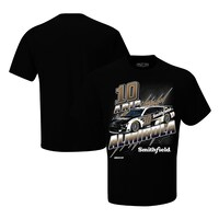 Men's Stewart-Haas Racing Team Collection Black Aric Almirola Smithfield Groove T-Shirt