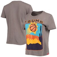 Women's Sportiqe Charcoal Phoenix Suns Street Capsule Arcadia T-Shirt