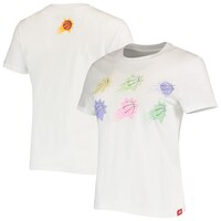 Women's Sportiqe White Phoenix Suns Street Capsule Arcadia T-Shirt
