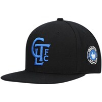 Men's Mitchell & Ness Black Charlotte FC Inaugural Snapback Hat