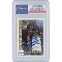Shaquille O'Neal Orlando Magic Autographed 1992 Skybox #442 Rookie Card