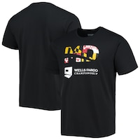 Men's Levelwear Black 2022 Wells Fargo Championship Maryland Flag T-Shirt