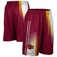 Men's Maroon Midwestern State Mustangs Pocketed Shorts