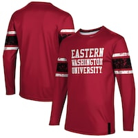 Men's Red Eastern Washington Eagles Long Sleeve T-Shirt