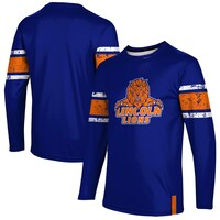 Men's Blue Lincoln Lions Long Sleeve T-Shirt