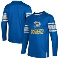 Men's Royal San Jose State Spartans Long Sleeve T-Shirt