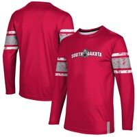 Men's Red South Dakota Coyotes Long Sleeve T-Shirt