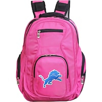 MOJO Pink Detroit Lions Premium Laptop Backpack