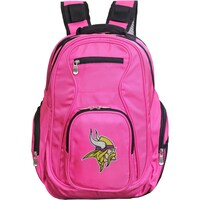 MOJO Pink Minnesota Vikings Premium Laptop Backpack