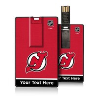New Jersey Devils Personalized Credit Card USB Drive