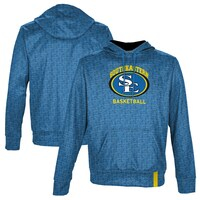 Men's ProSphere Blue Southeastern Oklahoma State Savage Storm Basketball Name Drop Pullover Hoodie