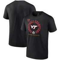 Men's Fanatics Branded Black Virginia Tech Hokies 2022 ACC Men's Basketball Conference Tournament Champions T-Shirt