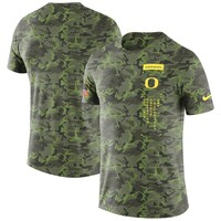 Men's Nike Camo Oregon Ducks Military T-Shirt