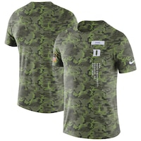 Men's Nike Camo Duke Blue Devils Military T-Shirt