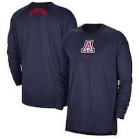 Men's Nike Navy Arizona Wildcats Basketball Spotlight Performance Raglan T-Shirt
