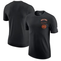 Men's Nike Black New York Knicks 2022/23 City Edition Courtside Max90 Vintage Wash T-Shirt