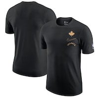 Men's Nike Black Toronto Raptors 2022/23 City Edition Courtside Max90 Vintage Wash T-Shirt