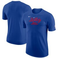 Men's Nike Blue Philadelphia 76ers 2022/23 City Edition Essential Warmup T-Shirt