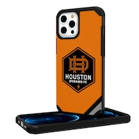Houston Dynamo FC iPhone Diagonal Stripe Design Rugged Case