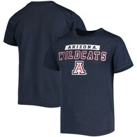 Youth Navy Arizona Wildcats Block T-Shirt