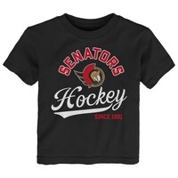 Toddler Black Ottawa Senators Take the Lead T-Shirt