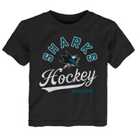 Toddler Black San Jose Sharks Take the Lead T-Shirt