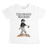 Preschool & Toddler Tiny Turnip White Colorado Rockies Clemente T-Shirt