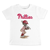 Infant Tiny Turnip White Philadelphia Phillies James T-Shirt