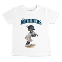Infant Tiny Turnip White Seattle Mariners James T-Shirt