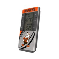 Cleveland Browns Passtime Design Digital Desk Clock