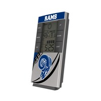 Los Angeles Rams Passtime Design Digital Desk Clock