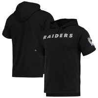 Men's Mitchell & Ness Black Las Vegas Raiders Game Day Hoodie T-Shirt
