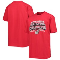 Youth Champion Red Georgia Bulldogs UGA G-Day Defending College Football Playoff Champs T-Shirt