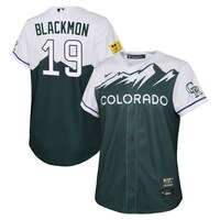 Youth Nike Charlie Blackmon Green Colorado Rockies City Connect Replica Player Jersey