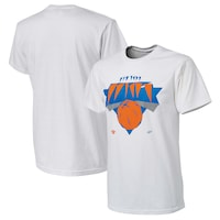 Men's NBA x Naturel White New York Knicks No Caller ID T-Shirt