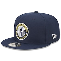 Men's New Era  Navy Indiana Pacers 2022/23 City Edition  Official 9FIFTY Snapback Adjustable Hat