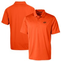 Men's Cutter & Buck Orange Oklahoma State Cowboys Big & Tall Prospect Textured Stretch Polo