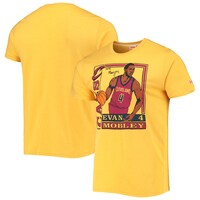 Men's Homage Evan Mobley Gold Cleveland Cavaliers Rookie Player Pack Tri-Blend T-Shirt