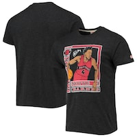 Men's Homage Scottie Barnes Charcoal Toronto Raptors Rookie Player Pack Tri-Blend T-Shirt