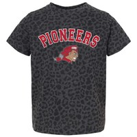 Girls Toddler Gameday Couture Leopard Sacred Heart Pioneers All the Cheer T-Shirt