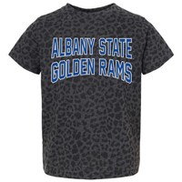 Toddler Gameday Couture Leopard Albany State Golden Rams Fan Favorite Leopard T-Shirt