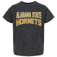 Toddler Gameday Couture Leopard Alabama State Hornets Fan Favorite Leopard T-Shirt
