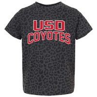 Toddler Gameday Couture Leopard South Dakota Coyotes Fan Favorite Leopard T-Shirt